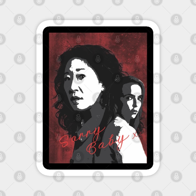 Killing Eve Magnet by TheRoyalLioness