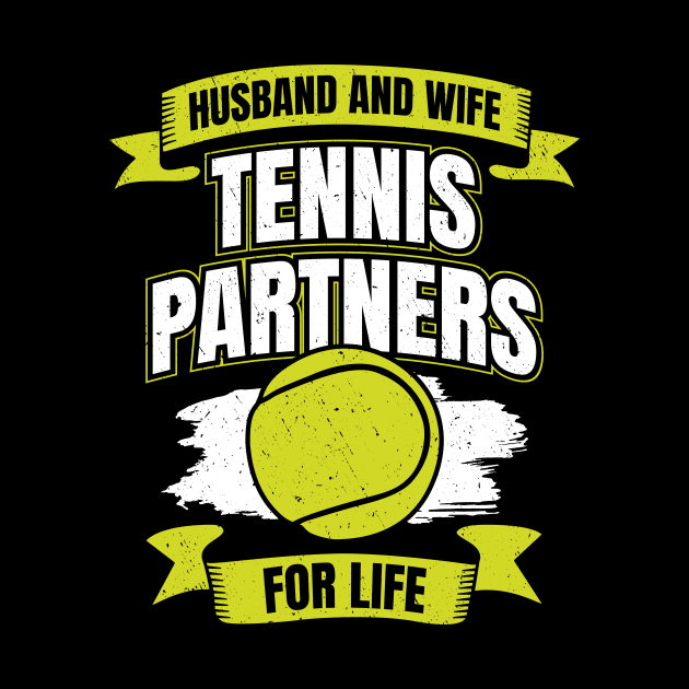 Husband And Wife Tennis Partners For Life by Dolde08