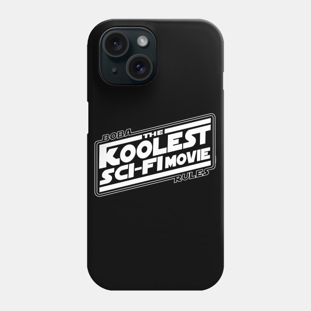 The Koolest Sci-Fi Movie Tribute White Ver. Phone Case by chilangopride