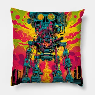 Beward of Robots Pillow