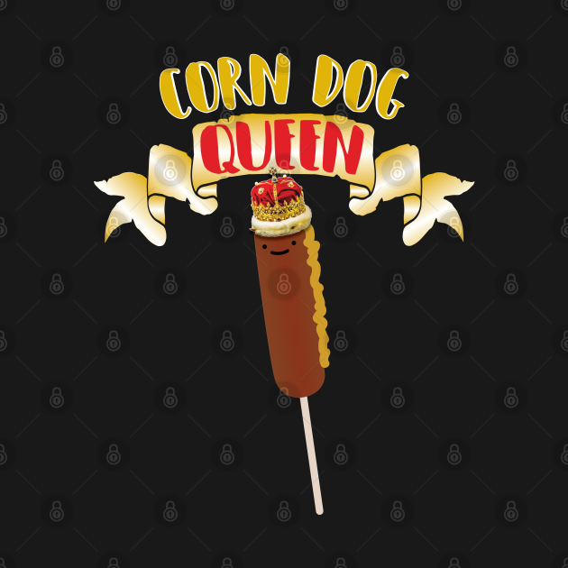 Corn Dog Queen State and County Fair Foodie Gift Corn Dog Tank Top