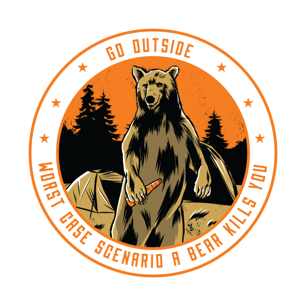 Go Outside Bear by BlaseCo