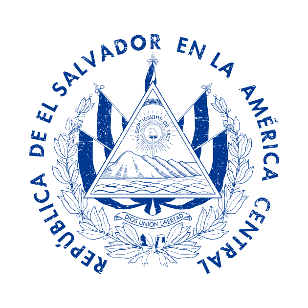 Download Republica de El Salvador - El salvador coat of arms - Republica De El Salvador - Kubek ...