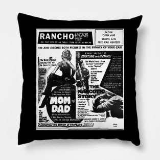 Mom and Dad + The Narcotic Story Double Feature Pillow