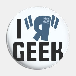 I R Geek Pin