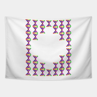 rainbow pattern Tapestry