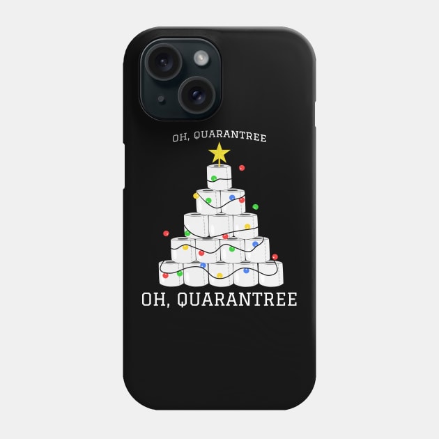 Oh Quarantree Toilet Paper Tree Funny Christmas 2020 Phone Case by patcave