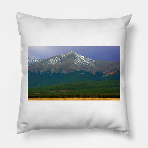 Mount Elbert Pillow by briankphoto