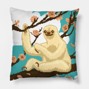 Happy Sloth Pillow