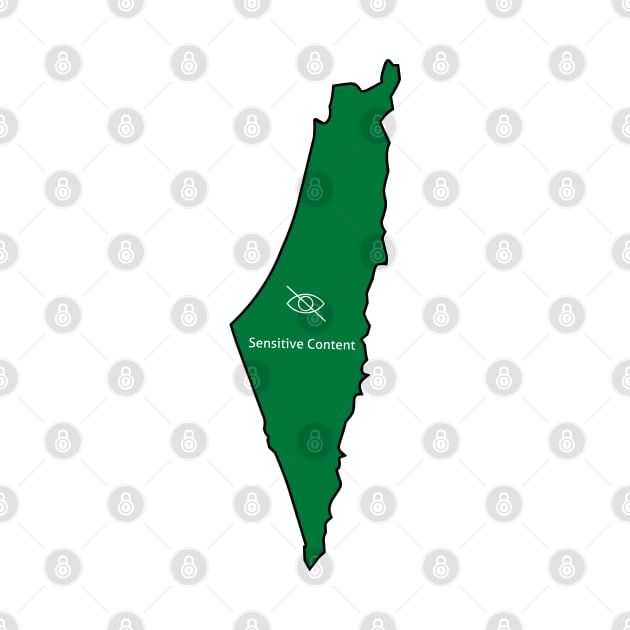 I Love Palestine My Homeland Palestinian Map And The Most Scared Place by Exosia store