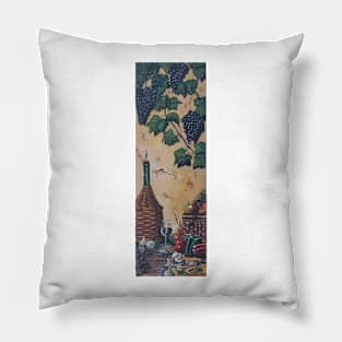 WINE AND GRAPES Pillow