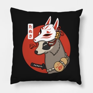 Kitsune Tanuki Pillow