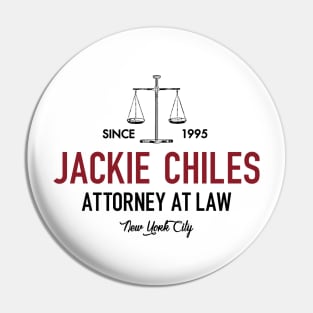 Jackie Chiles Lawfirm Pin