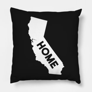 California Is My Home Design. Graphic California Tee Pillow