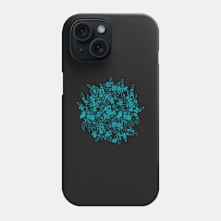 Summer Blue Eucalyptus Phone Case