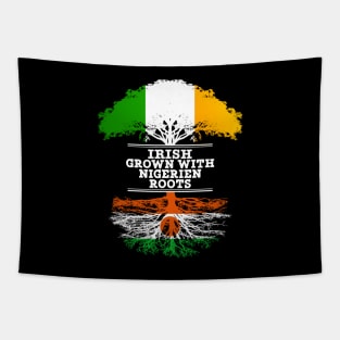 Irish Grown With Nigerien Roots - Gift for Nigerien With Roots From Niger Tapestry
