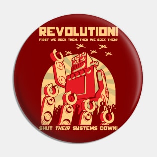 Robot Revolution Pin