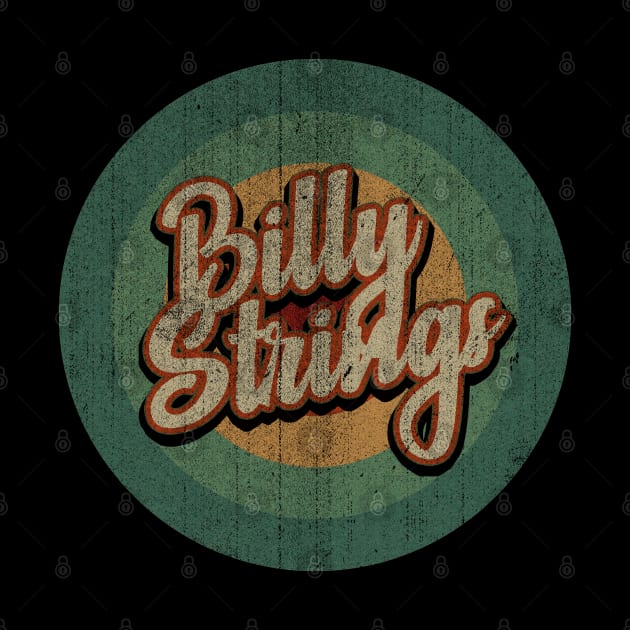 Circle Retro Vintage Billy Strings by Jokowow
