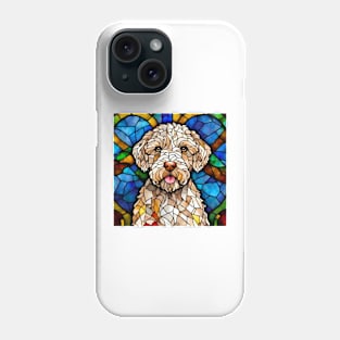 Stained Glass Lagotto Romagnolo Phone Case