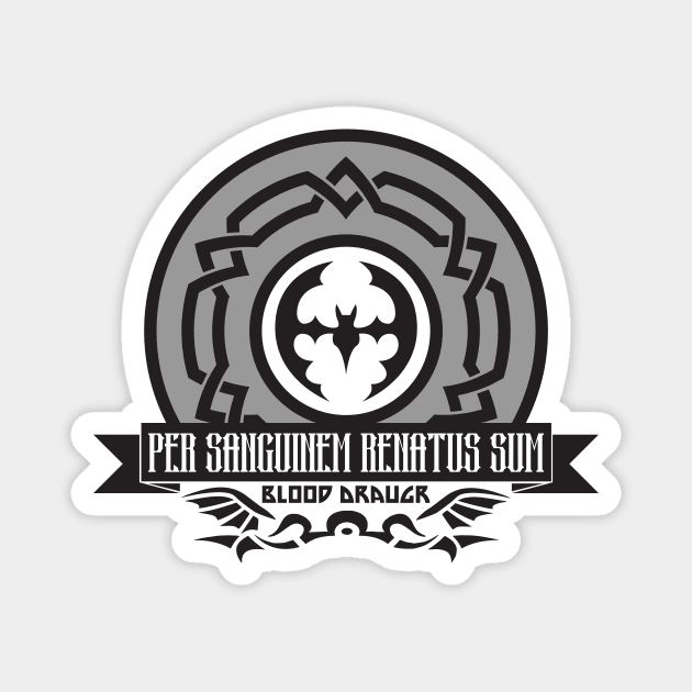 Chiropteran Crest Magnet by Blood Draugr