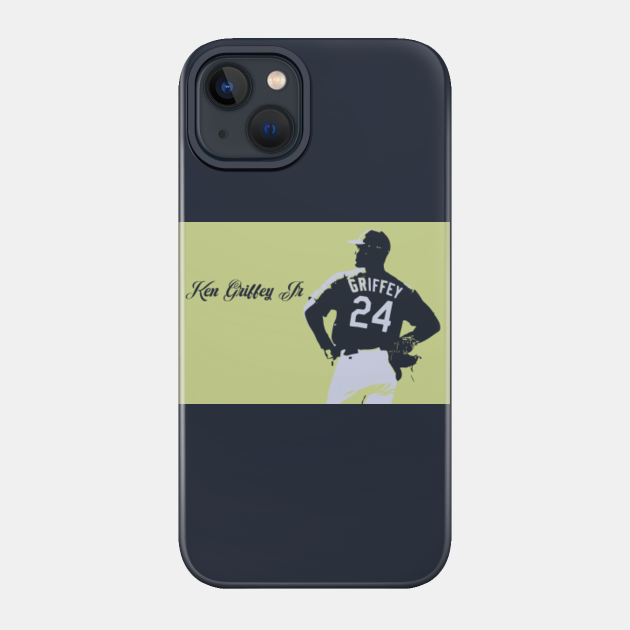 ken griffey jr illustration ,ken griffey jr art - Ken Griffey Jr - Phone Case