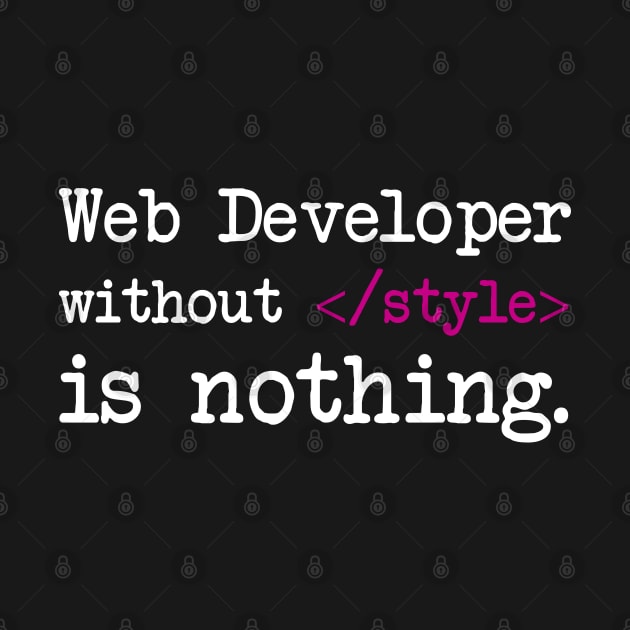 Web Developer Quote by gungsan