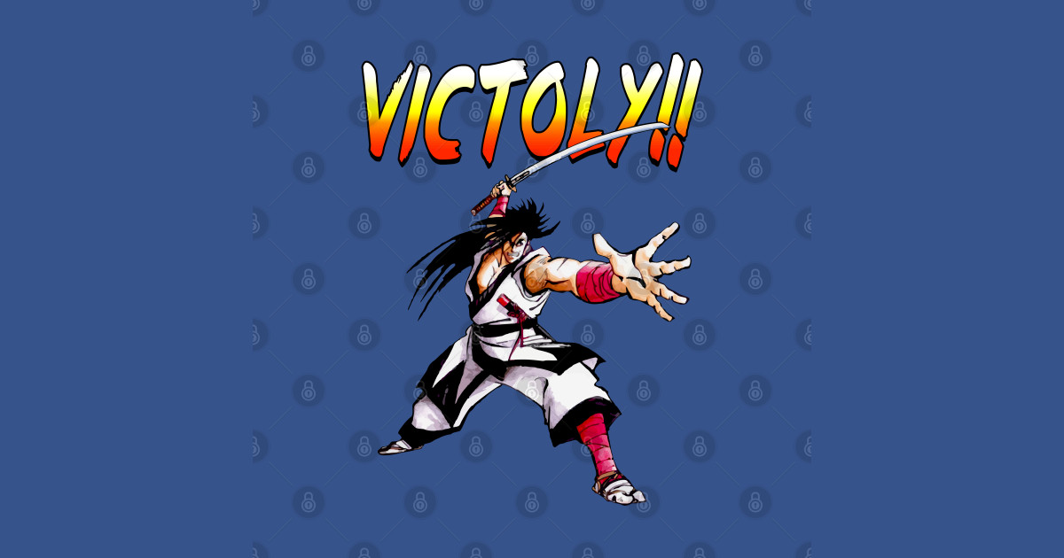 VICTOLY!! Samurai Shodown TShirt TeePublic