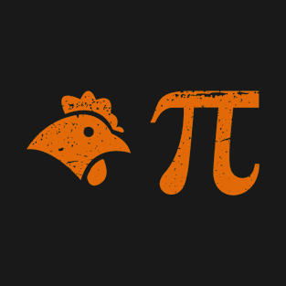 Pi Day Shirt - Chicken Pi Algebra Math Symbol π T-Shirt