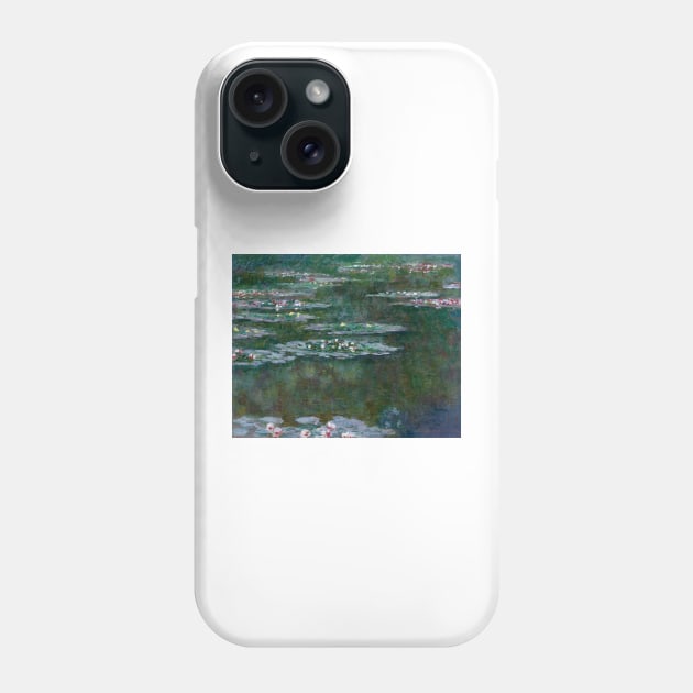 Nymphéas - Claude Monet Phone Case by themasters