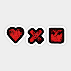 Love Death Robots Complete Episodes Icons And Symbols Hologram Style Love Death And Robots Posters And Art Prints Teepublic