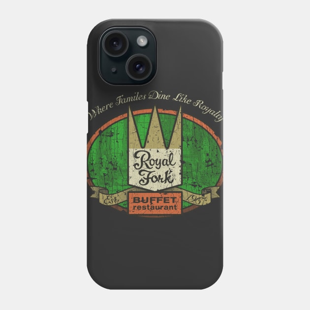 Royal Fork Buffet 1967 Phone Case by JCD666