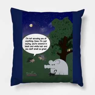 Enormously Funny Cartoons Night Moves Pillow