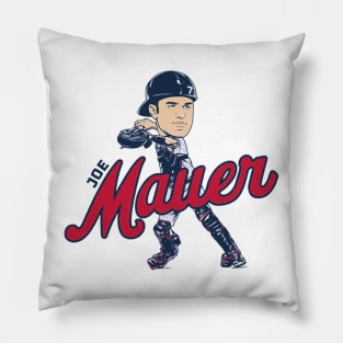 Joe Mauer Caricature Pillow