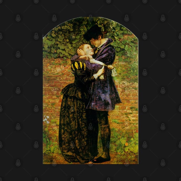 A Hugenot - John Everett Millais by forgottenbeauty