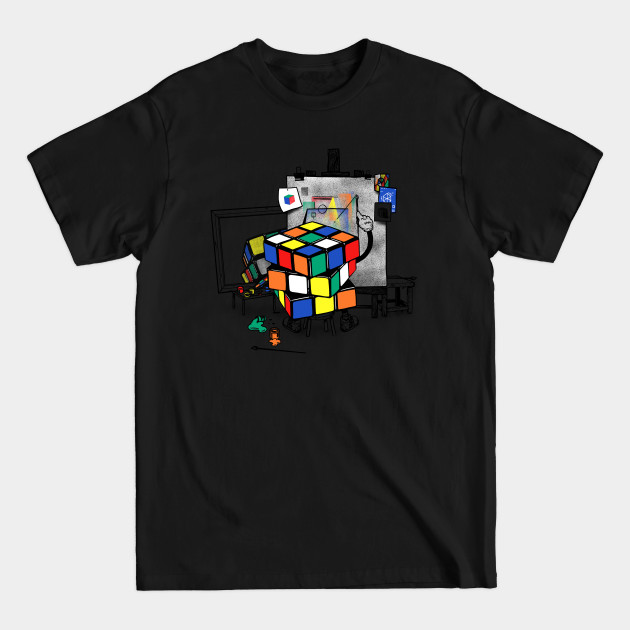 Discover rubik's cubism - Rubiks Cube - T-Shirt