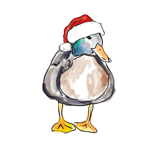 Christmas Duck by drknice