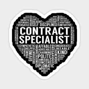 Contract Specialist Heart Magnet