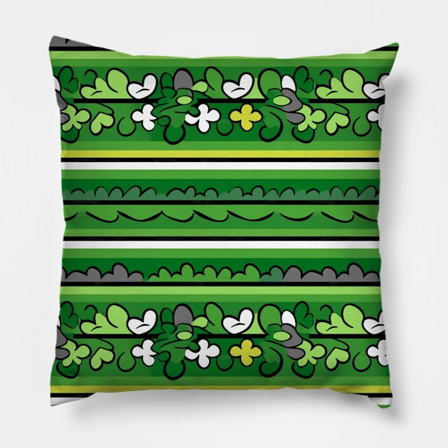 Discrete Aromantic pattern | LGBTQ+ Pillow by QueerPatterns