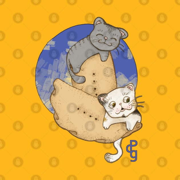Empanada Cats by Sutilmente