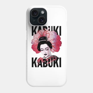 Kabuki Japanese Geisha Girl Vintage Phone Case