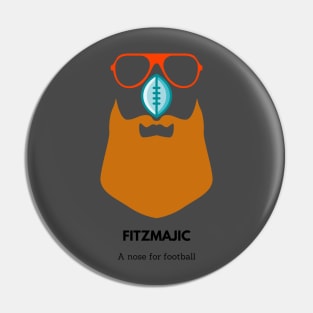 FITZMAGIC a nose for football Pin