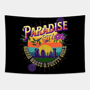 Paradise City Tapestry