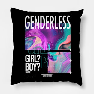 Genderqueer | Human Pride Pillow