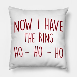 Now i have The Ring Pillow