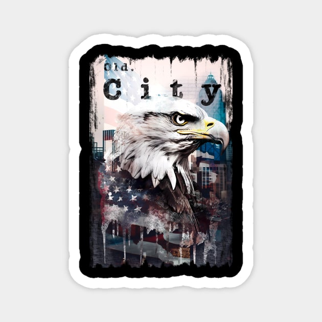 American eagle Magnet by NemfisArt