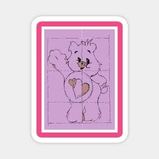 Care Bear Blueprint Magnet