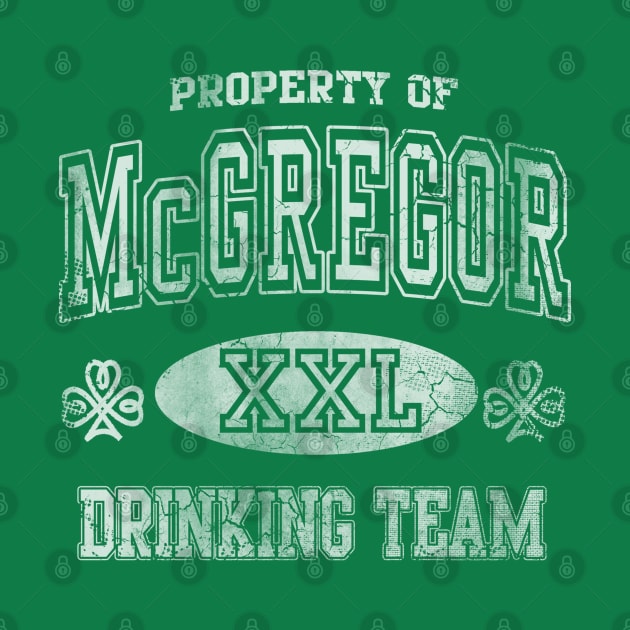 McGregor Irish Drinking Team St Patrick's Day by E