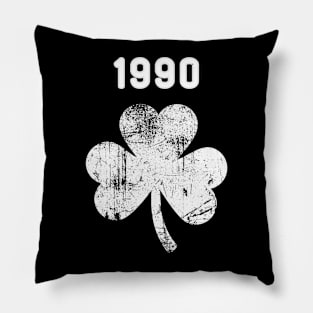 Shamrock 1990 vintage shirt Pillow