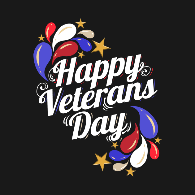 Logo For A Happy Veterans Day by SinBle