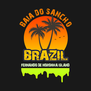 Baia Do Sancho, Fernando De Soronha - Brazil T-Shirt